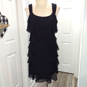 Jessica Howard black dress Size 10P